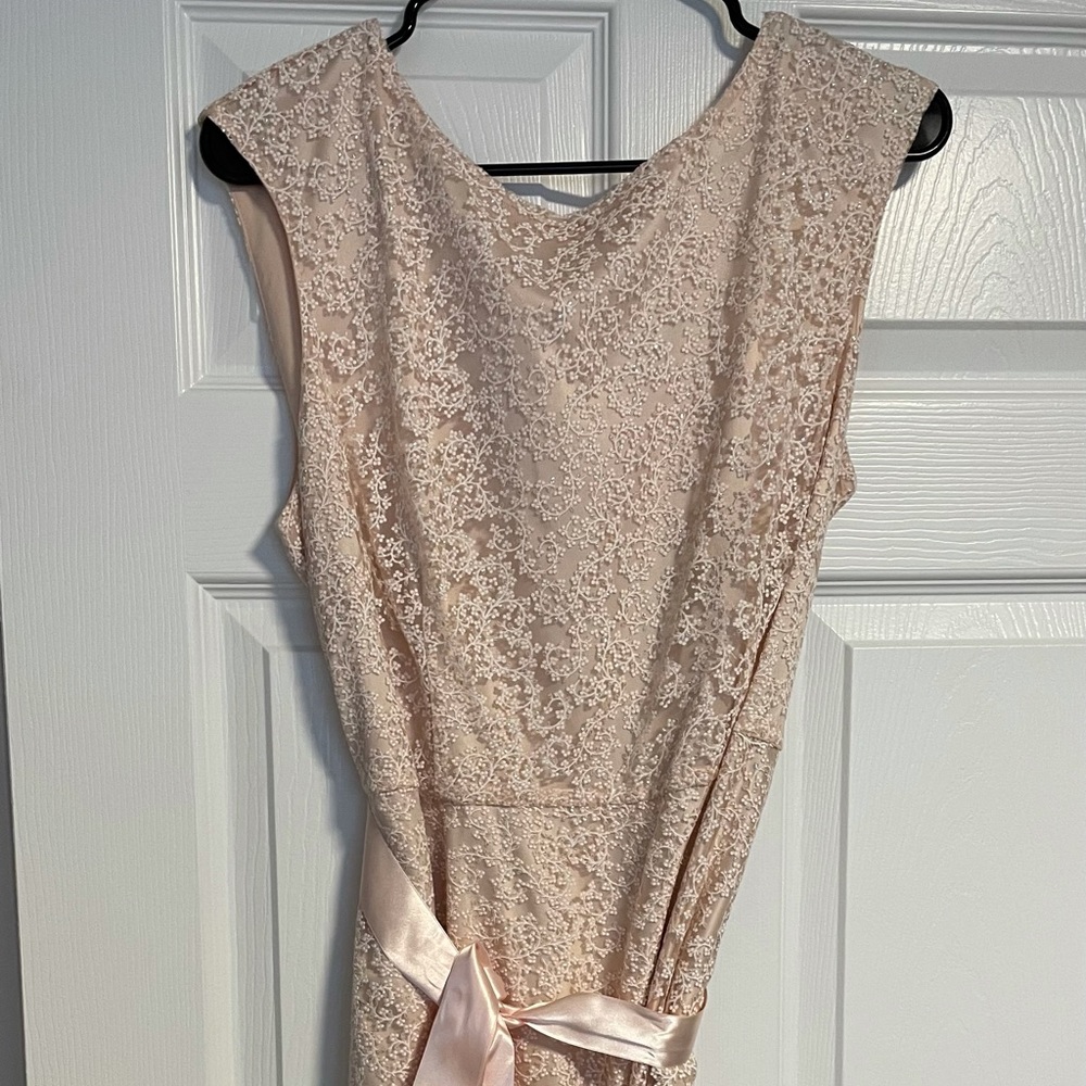 Tahari pink dress